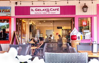 Interior - IL Gelato Cafe Haleiwa in Haleiwa, HI Dessert Restaurants