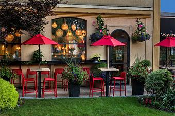 Interior - India Restaurant in Providence, RI Bars & Grills