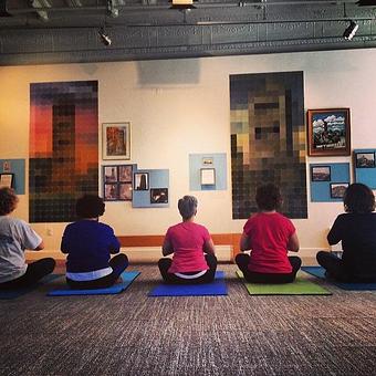 Interior: Fridays at the Lynn Museum - Innisfree Yoga in Beverly, MA Yoga Instruction