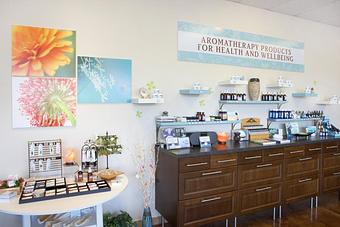 Interior: Check out our natural essential oil based products including blends for allergies, skin, hair, shingles, stress and more. - Integrative Healing Institute in Uptown - San Antonio, TX Alternative Medicine