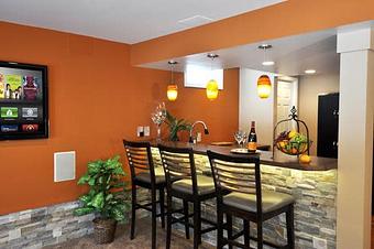 Interior: Bar Interiors - Invision Design Partners, in Rochester, NY Graphic Design Services