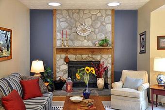 Interior: Family Room Interiors - Invision Design Partners, in Rochester, NY Graphic Design Services