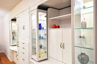 Interior: Storage and display cabinet - Invision Design Partners, in Rochester, NY Graphic Design Services