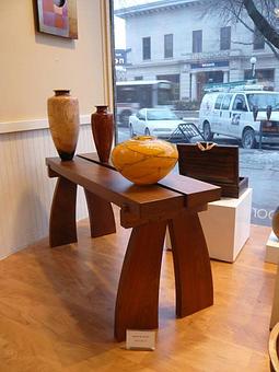 Interior - Iowa Artisans Gallery in Iowa City, IA Art Galleries & Dealers