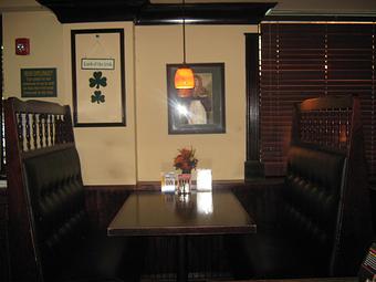 Interior: Booth 1 - come grab a seat!! - Irish Bred Pub in Hapeville, GA American Restaurants