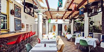 Interior - James' Beach in Venice, CA American Restaurants