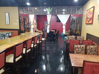 Interior - Justins Caribbean Fusion Restaurant in Orlando, FL Caribbean Restaurants