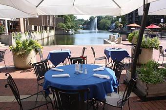 Interior: Enjoy our lakeside patio. - Kalypso's Sports Tavern in Lake Anne - Reston, VA American Restaurants