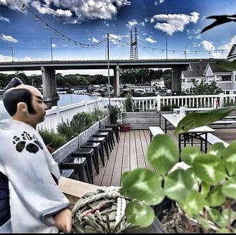 Interior: KAWA NI ROOFTOP - Kawa Ni in Westport, CT Japanese Restaurants