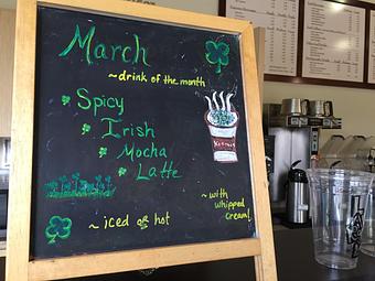 Interior - Kosmos Coffee Shop in Katy, TX Coffee, Espresso & Tea House Restaurants