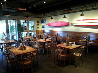 Interior - Kua 'Aina Sandwich in Haleiwa, HI Hamburger Restaurants
