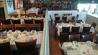 Interior: Enjoy our tiered dining! - La Trattoria Oceanside in Key West Airport - Key West, FL Italian Restaurants