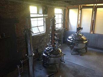 Interior: Our Equipment- You can view our equipment any time you come to our tasting room! We have a 200 gallon copper column still, isn't she pretty! - Last Shot Distillery in Mottville - Skaneateles, NY Food & Beverage Stores & Services
