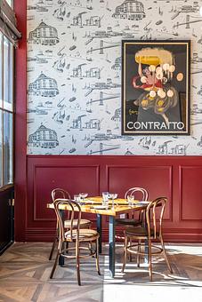 Interior - Left Bank Jack London Square in Produce and Waterfront - Oakland, CA French Restaurants