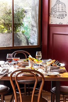 Interior - Left Bank Jack London Square in Produce and Waterfront - Oakland, CA French Restaurants
