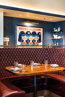 Interior - Left Bank Jack London Square in Produce and Waterfront - Oakland, CA French Restaurants