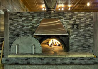 Interior: Wood-fired Brick-oven! - Leopoldo's Pizza in Carrollton, GA Italian Restaurants