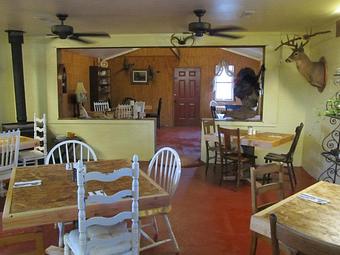 Interior - Low Gap Cafe in Jasper, AR Hamburger Restaurants