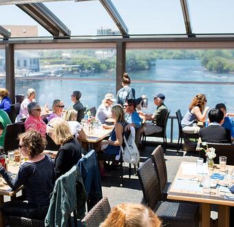 Interior - Matunuck Oyster Bar in East Matunuck - Wakefield, RI Seafood Restaurants