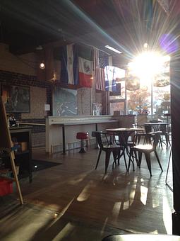 Interior - Mayan Buzz Café in Heartside - Grand Rapids, MI Coffee, Espresso & Tea House Restaurants Interior - Mayan Buzz Café in Heartside - Grand Rapids, MI Coffee, Espresso & Tea House Restaurants