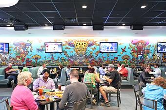 Interior: Interior Mellow Denver - Mellow Mushroom in Downtown Denver - Denver, CO Pizza Restaurant