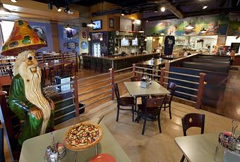 Interior - Mellow Mushroom in Greenville, SC Pizza Restaurant Interior - Mellow Mushroom in Greenville, SC Pizza Restaurant