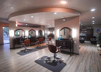 Interior: Image of commercial photography of Gallery of Hair - Mike Shea Photography in behind KFC and Family Visitation - Gainesville, FL Misc Photographers