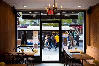 Interior - Mimi's Hummus in New York, NY Restaurants/Food & Dining