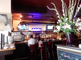 Interior: Montecatini's Bar - Montecatini Ristorante in Downtown Walnut Creek, across from the Lesher Center for the Performing Arts - Walnut Creek, CA Italian Restaurants