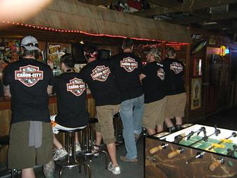 Interior: Brothers Fire Truck Pull Team - My Brother's Place in Historical Downtown Main Street - Canon City, CO Bars & Grills