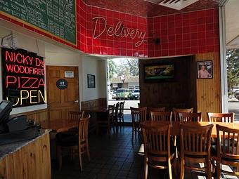 Interior - Nicky D's Wood Fired Pizza in Santa Barbara, CA Pizza Restaurant