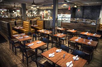 Interior - Not Your Average Joe's - (1) in Arlington, MA Pizza Restaurant
