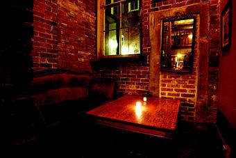 Interior: Haunted Elevator Shaft - Old Town Pizza in Portland, OR Pizza Restaurant