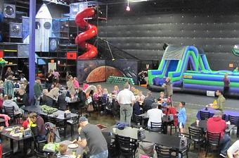 Interior - OUT of This World in Hillsboro, OR Pizza Restaurant