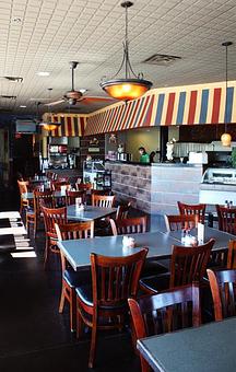 Interior - Palios Pizza Cafe in McKinney, TX Pizza Restaurant