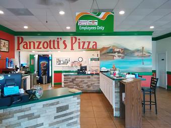 Interior - Panzotti's Pizza & Waffles in Onley, VA Pizza Restaurant Interior - Panzotti's Pizza & Waffles in Onley, VA Pizza Restaurant