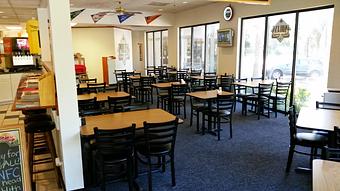 Interior - Phillys Cafe in South End of the Island - Hilton Head, SC Delicatessen Restaurants