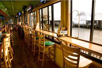 Interior - Pinchers at Tin City in Naples, FL Seafood Restaurants