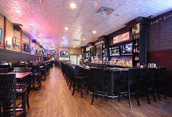 Interior: 17 HDTVs - Pints in Elmhurst, IL American Restaurants