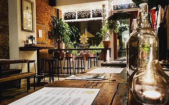Interior - Pinwheel Garden in Jersey City, NJ Pasta & Rice