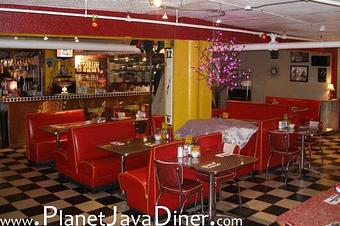 Interior - Planet Java Diner in Seattle, WA Diner Restaurants
