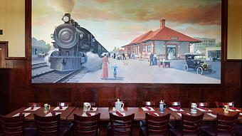 Interior - Porters - Dining At The Depot in Medford, OR American Restaurants