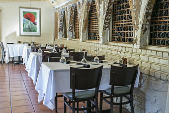 Interior: Portofino's light filled sunroom. - Portofino in Atlanta, GA Italian Restaurants