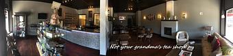 Interior - Purrfect Tea & Tea Lounge in East Aurora, NY Coffee, Espresso & Tea House Restaurants