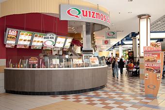 Interior - Quiznos Sub in Riverside, CA Sandwich Shop Restaurants