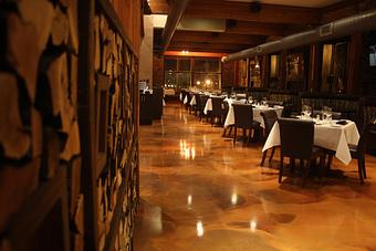 Interior: Rails Main Dining room. - Rails Steakhouse in Towaco, NJ Steak House Restaurants