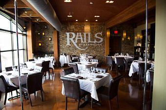 Interior: Rails Library - Rails Steakhouse in Towaco, NJ Steak House Restaurants