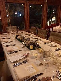 Interior: Holiday Parties - Rainbow Lodge in North Heights - Houston, TX American Restaurants