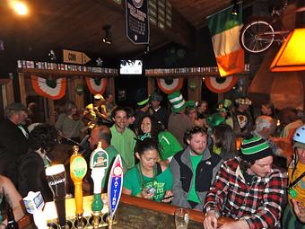 Interior: St. Patrick's Day - Randi's Grill & Pub in Winter Park, CO Restaurants/Food & Dining