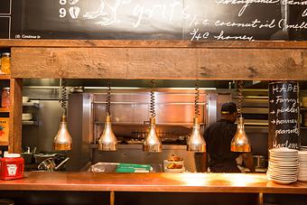 Interior: Red Rooster's Open Kitchen - Red Rooster in New York, NY American Restaurants